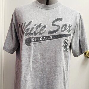 Vintage Lee Sport Chicago White Sox Shirt Size Medium 2001 Y2K MLB Grey